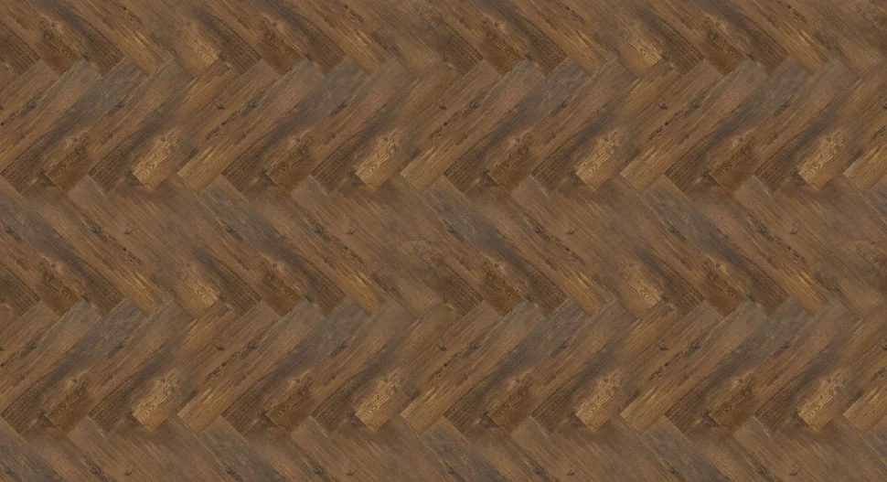 Плитка виниловая VINILAM PARQUET HERRINGBONE Glue клеевая Паркет Парижский GD11155 , 152,4*762*2,5мм , 43 класс