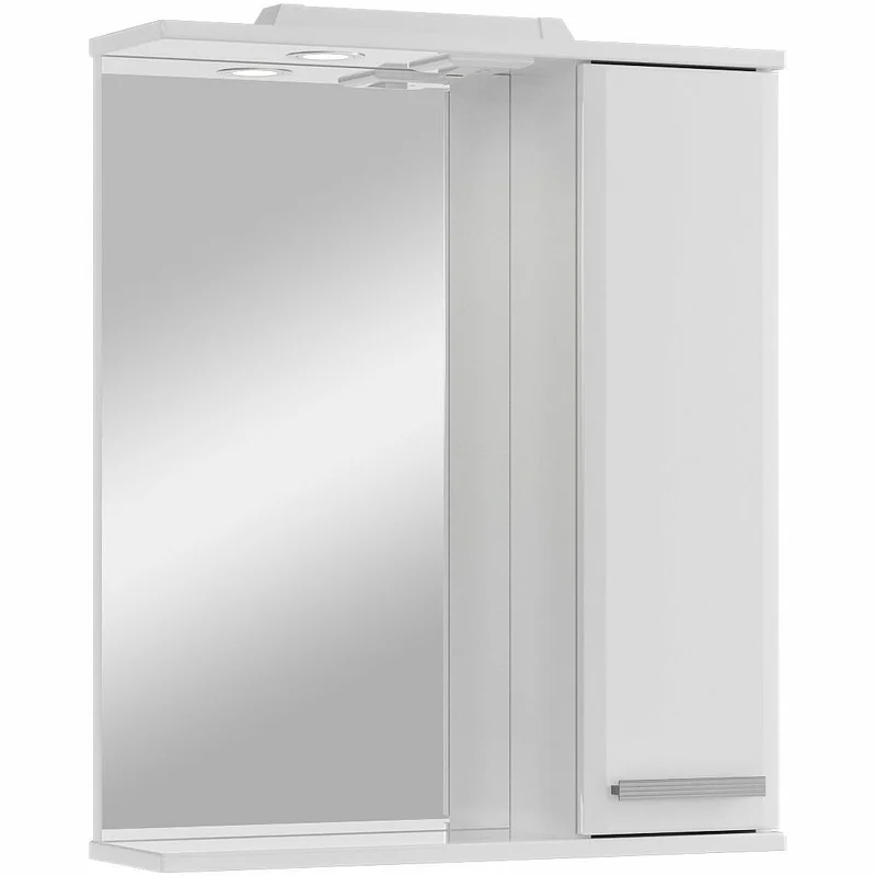 Зеркало-шкаф SANSTAR Aura 80 П, 1 дверца