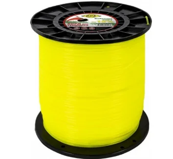 Леска 3,0мм 520м, круг, желтый, на катушке, DDE "Classic line"