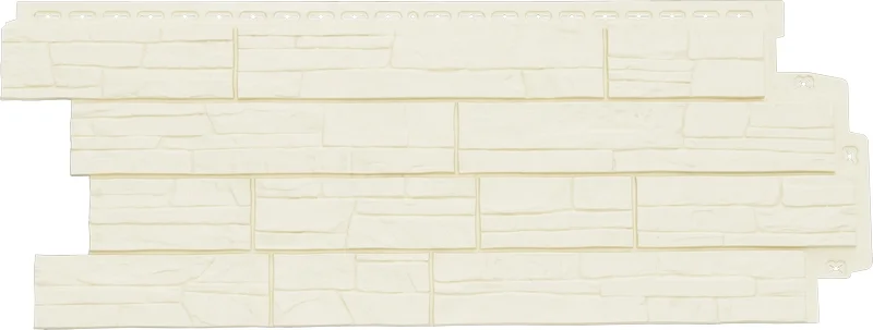Панель цокольная Grandline Сланец Classic молочный 975*0,395 м (S=0.39м2)