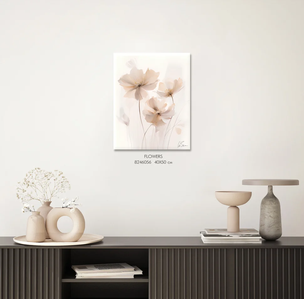 Картина интерьерная VS на холсте Flowers 40*50 арт.8246056