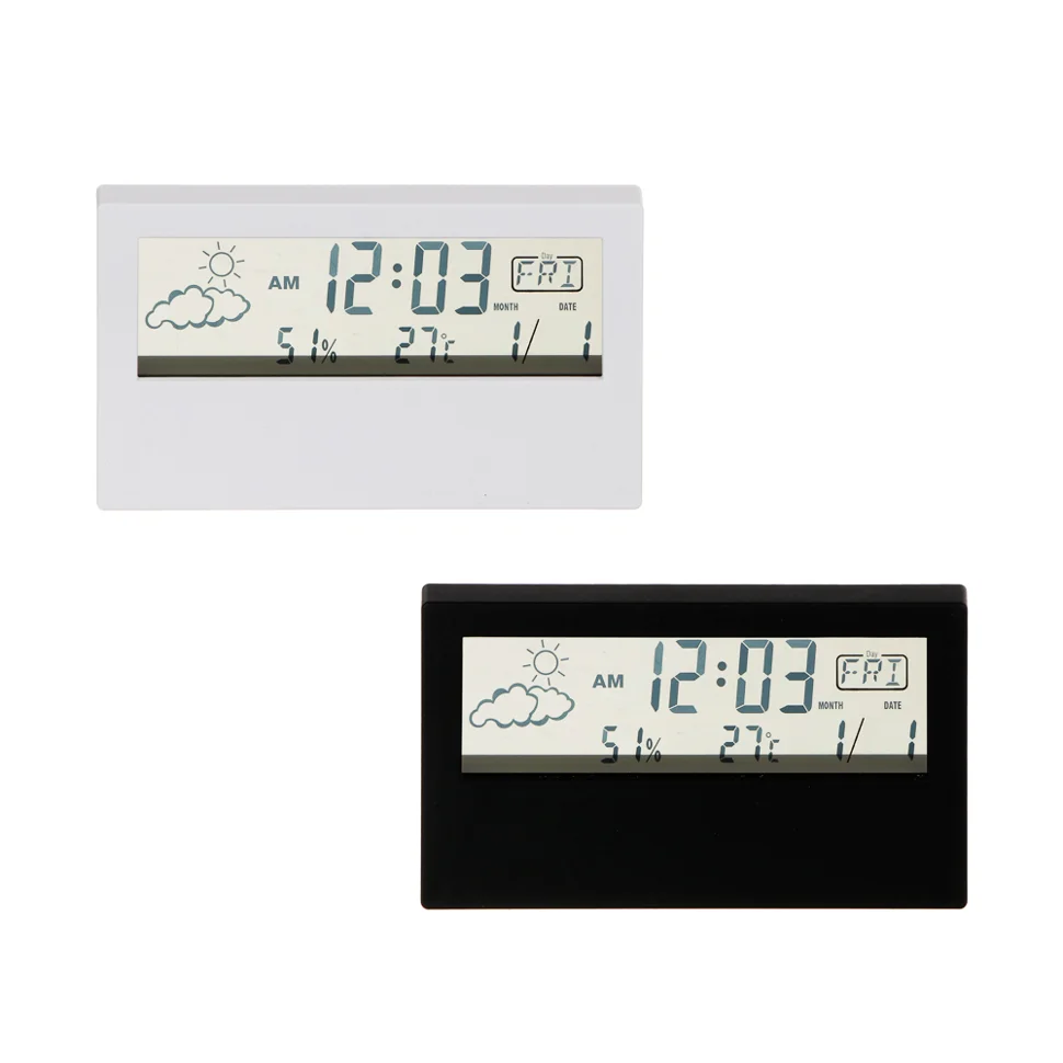 Будильник LADECOR CHRONO 529-243/ электронный, 13,3x7,5x3,3 см, 1xAAA, пластик, 2 цвета 2 цвета