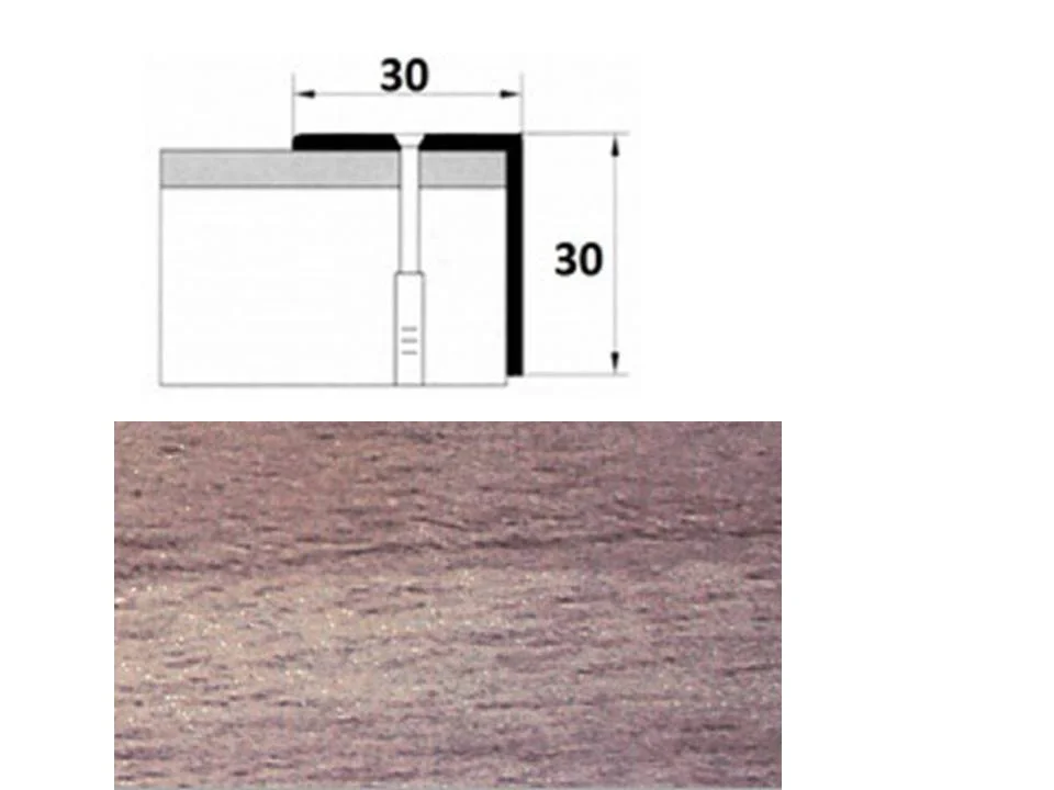 Порог АПУ 007 алюминиевый 1350*30*30 мм угловой наружный (32 шервуд серый) Порог АПУ 007 алюминиевый 1350*30*30 мм угловой наружный (32 шервуд серый)