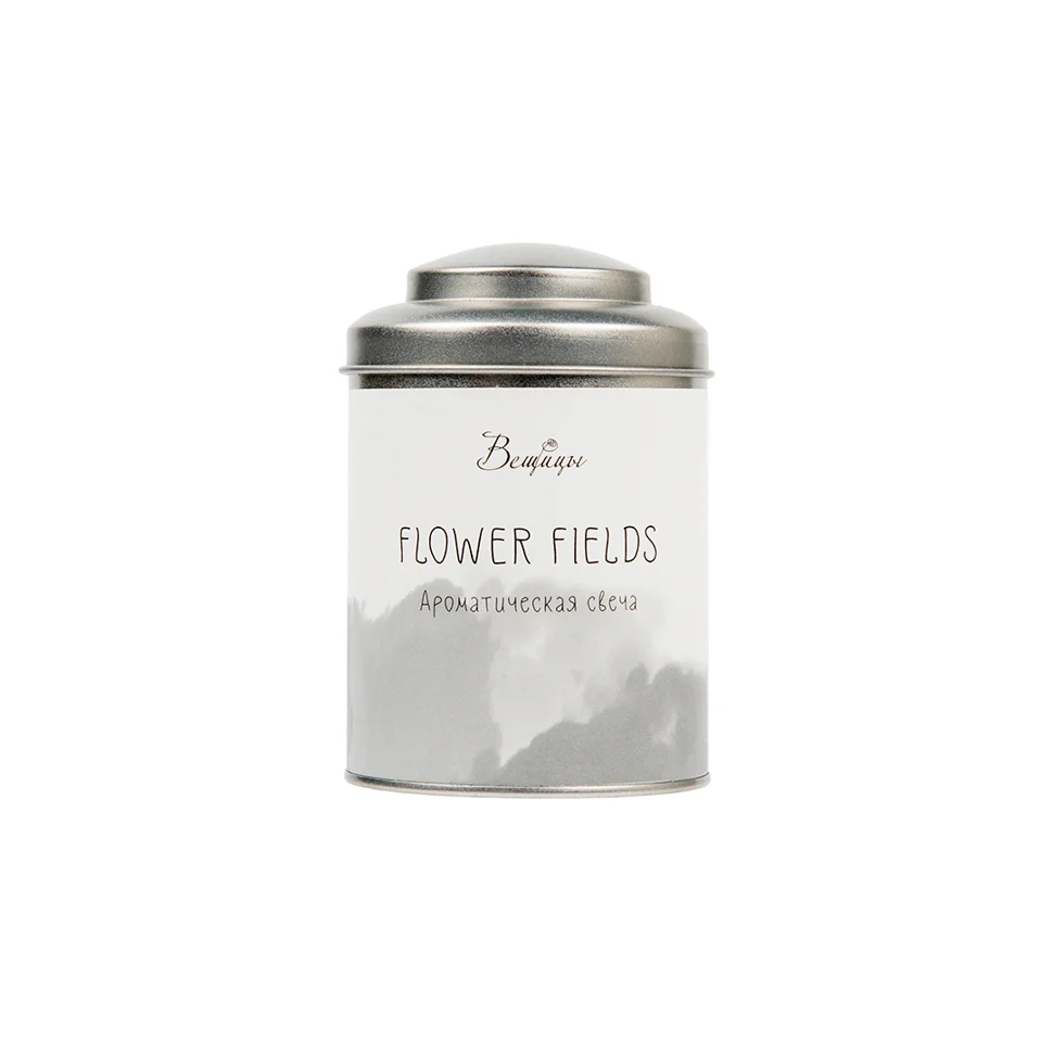 Свеча ароматическая FLOWER FIELDS, Д75 Ш75 В110