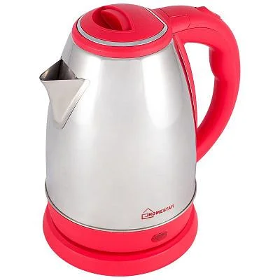 Чайник HOMESTAR HS-1028 1,8 л, стальной, красный