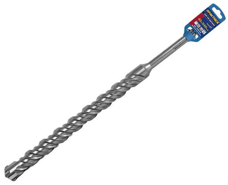 Бур по бетону SDS-MAX 40х540 мм, серия Эксперт, КВАДРО ПРАКТИКА