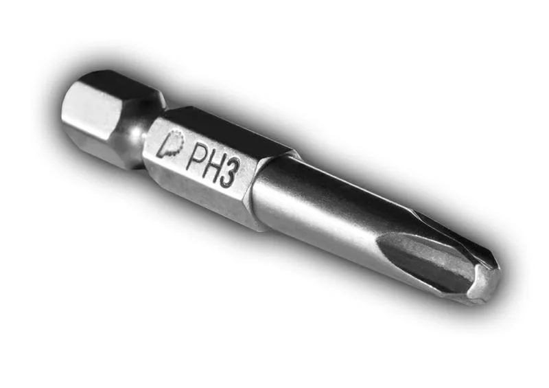Бита отверточная PH-3 х 50мм (2шт), блистер, ПРАКТИКА "Профи"