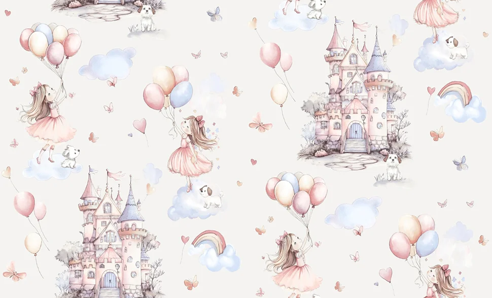 Обои ERISMANN арт.60948-02 виниловые горячего тиснение на флизелиновой основе 1,06*10,05м Kids`Story декор