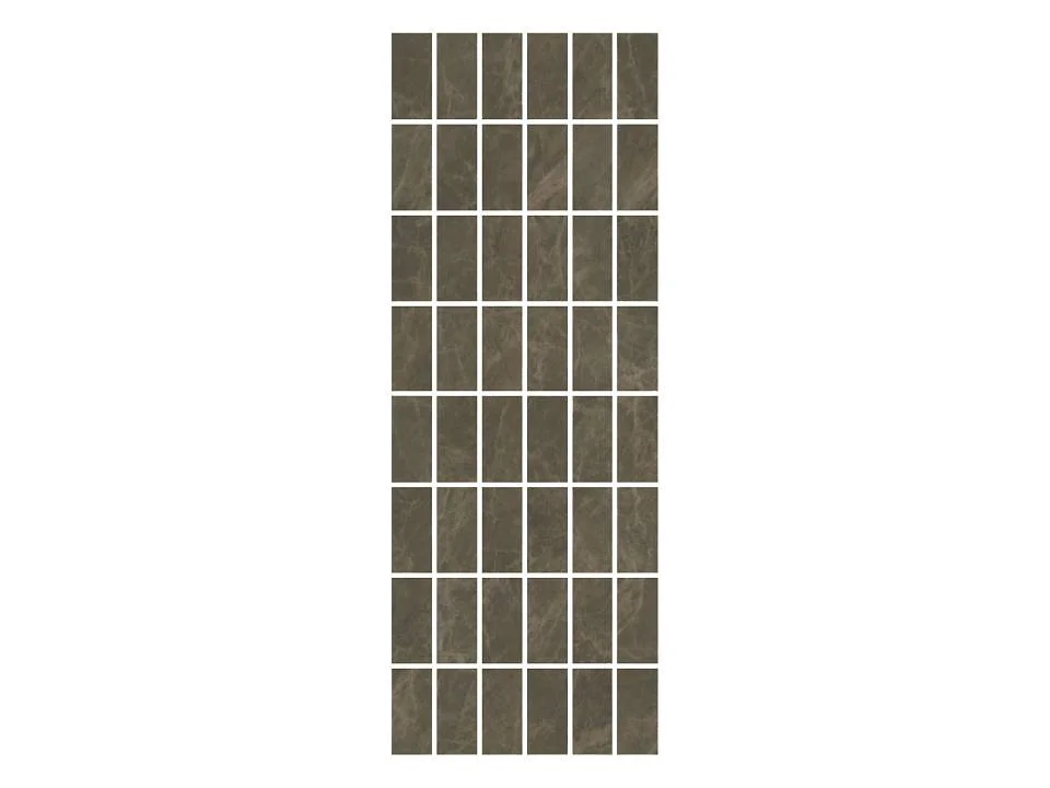 Плитка KERAMA MARAZZI Лирия коричневый мозаичный декор 15x40x6,9 арт.MM15139