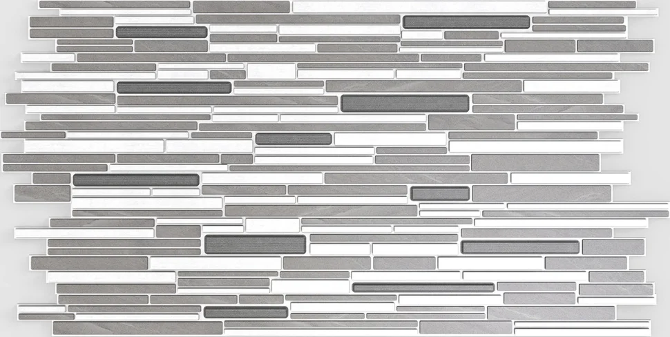 Панель листовая ПВХ «Стандарт» декоративный камень Графит 953х478 (пленка 0,4мм) Регул Панель листовая ПВХ «Стандарт» декоративный камень Графит 953х478 (пленка 0,4мм) Регул