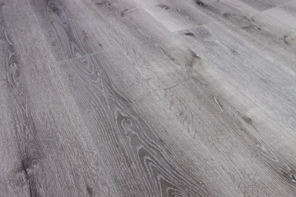 Ламинат виниловый водостойкий SPC CronaFloor 4V Wood 34 класс Дуб Серый 1200*180*4.0 мм (с фаской)