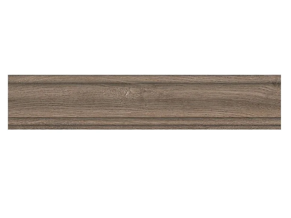 Плитка KERAMA MARAZZI Меранти пепельный светлый плинтус 39,8х8х15,5 арт.SG7318&#92;BTG