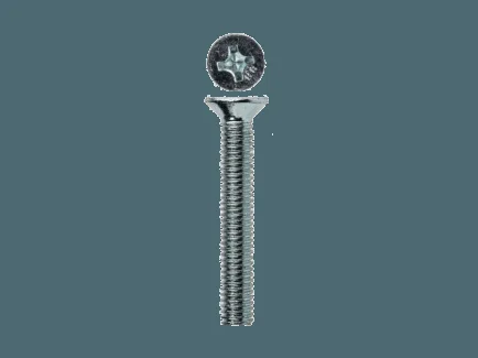 Винт М4х12 DIN 965 потай шлиц Ph,оцинк (уп 16шт) SteelRex