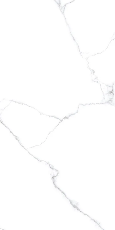 Керамогранит GLOBAL TILE Romantic белый полированный Slim 60x120 арт.GT120607603PR/30!GT120607603PR