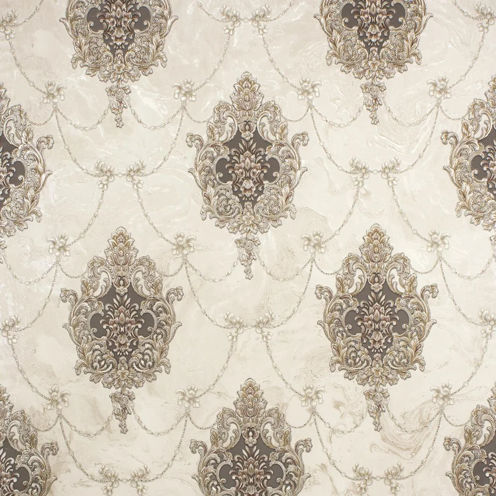 Обои STYLE DECOR арт.102110 HY виниловые горячего тиснение на флизелиновой основе 1,06*10м Амира декор