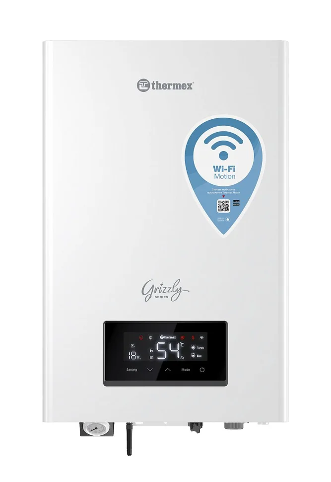 Котел электрический настенный THERMEX Grizzly 5-12 Wi-F