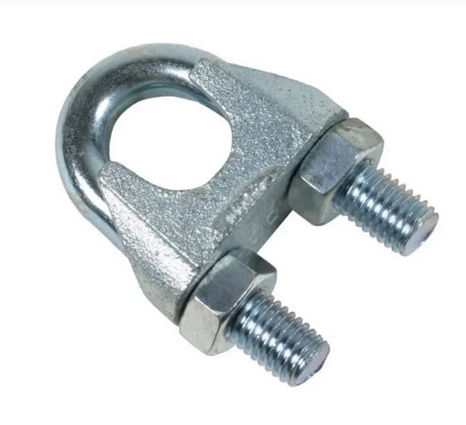 Зажим для троса 10 мм DIN741, оцинкованный Зажим для троса 10 мм DIN741, оцинкованный