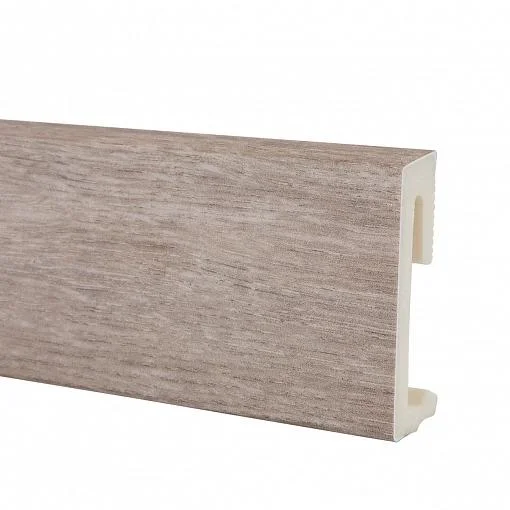 Плинтус SALAG ALPHA SK Aria Oak (Дуб Ария) 60мм ПВХ гибкий 2,2 м Плинтус SALAG ALPHA SK Aria Oak (Дуб Ария) 60мм ПВХ гибкий 2,2 м