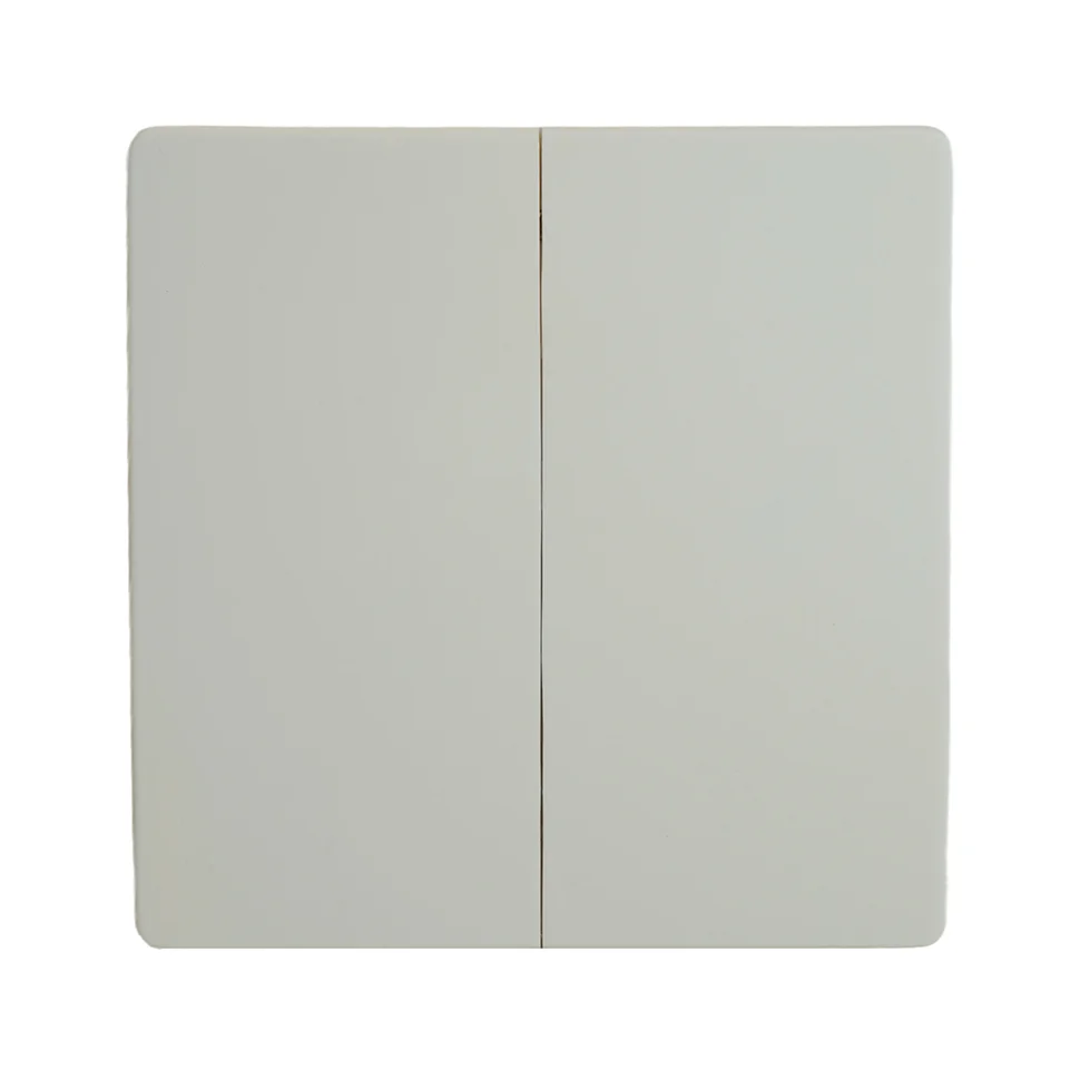 Выключатель двухклавишный дистанционного управления 7мВт, IP65,белый, TM92 Feron