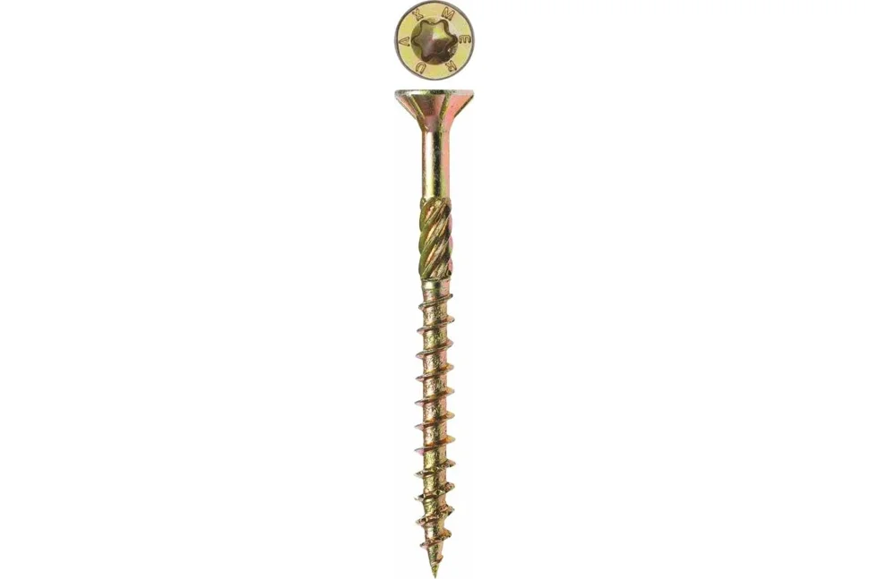 Саморез конструкционный/универсальный по дереву Torx 5,0х80 (уп 2500шт) Daxmer