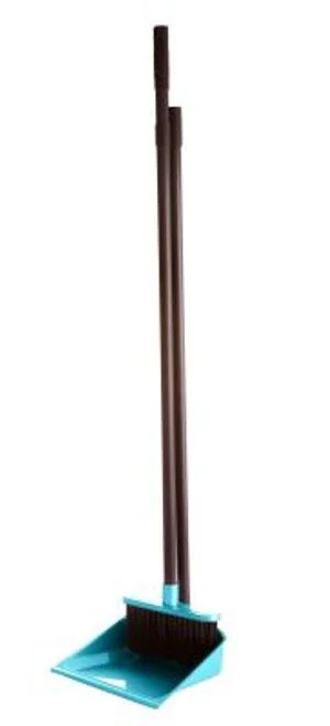 Комплект для уборки Disco щетка для пола с совком аквамарин Комплект для уборки Disco щетка для пола с совком аквамарин