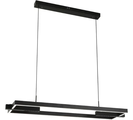 Подвес Fonti 3430-885L BK, LED 88+12W