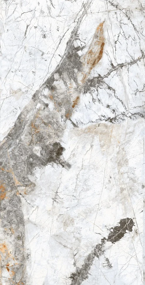 Керамогранит GLOBAL TILE Gabriel белый полированный 60x120 арт.GT120605703PR