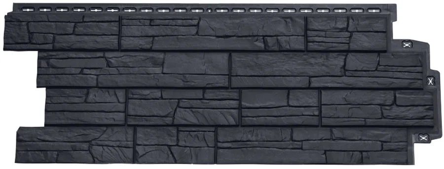 Панель цокольная Grandline Сланец Classic графит 975*0,395 м (S=0.39м2)