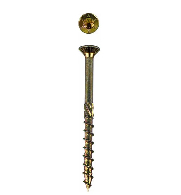 Саморез конструкционный/универсальный по дереву Torx 3,5х50 (уп 8000шт) Daxmer