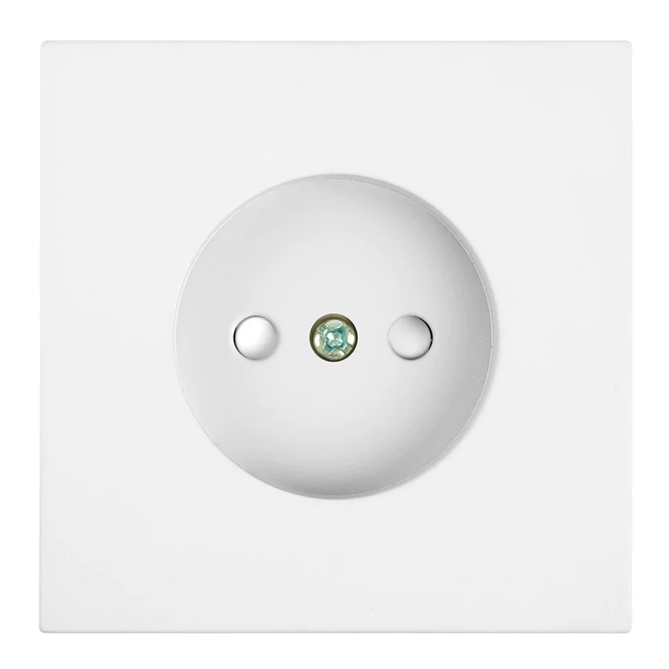 Розетка 1-местная (механизм) СП STEKKER Мия с защитной шторкой без заземления, 250В, 16А, RST16-3109-01, белая магнолия