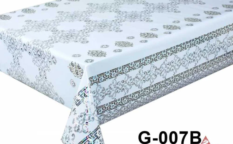Клеенка ПВХ Флорина на тканевой основе лазерная 1.37*20м мод. G-007B