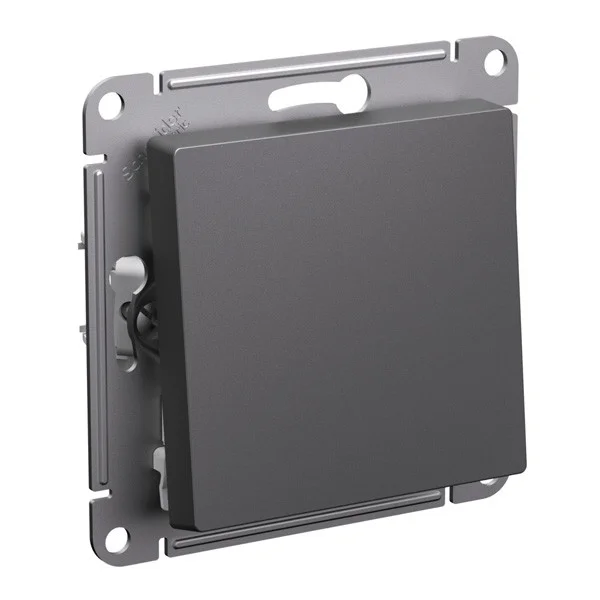Механизм переключателя 1-кл. СП AtlasDesign (сх.6) 10AX базальт ATN001461 Schneider Electric