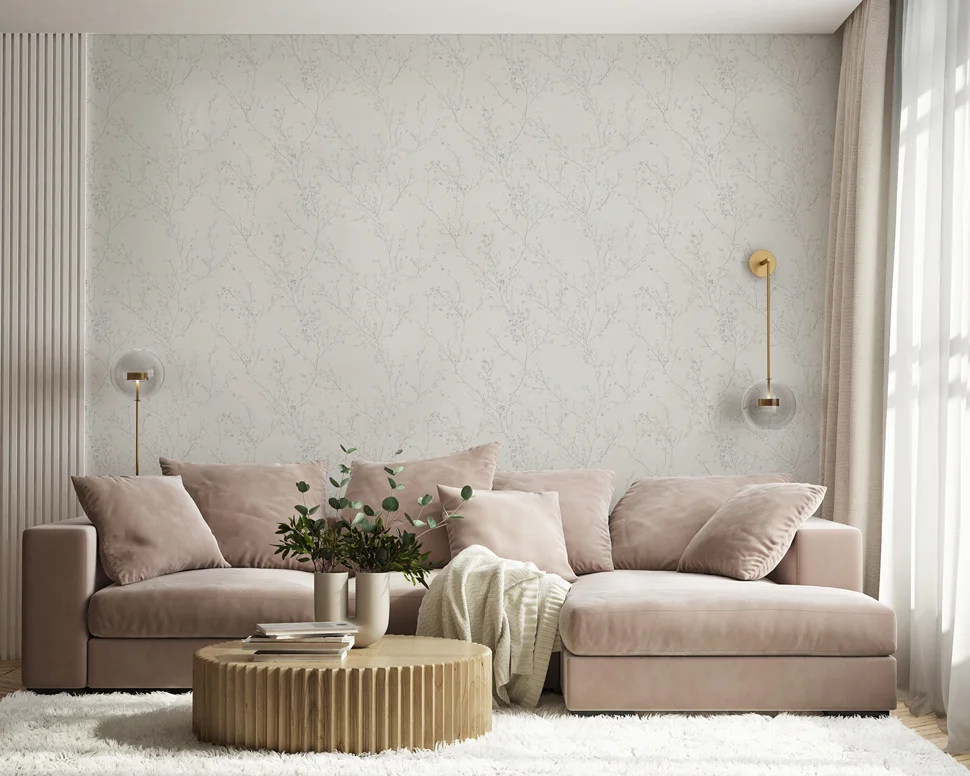 Обои АСПЕКТ арт.70695-22 виниловые горячего тиснения на флизелиновой основе 1,06*10,05м Виола декор