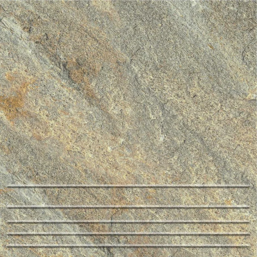 Плитка КЕРАМИН Базальт 4 ступени коричневый 298*298*7