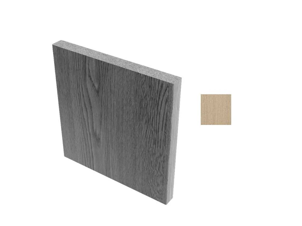 Добор VERDA беленый дуб 2070x150, ПВХ покрытие