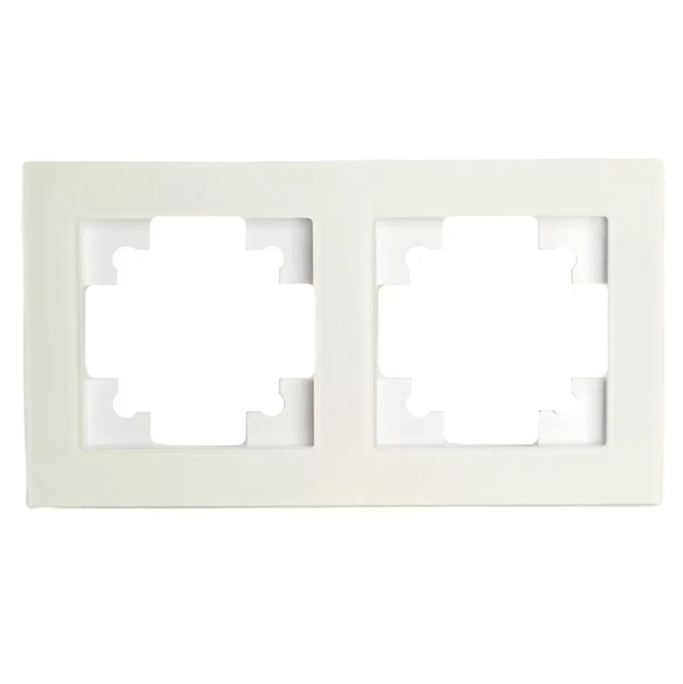 Рамка двухместная STEKKER Катрин, белый матовый стекло (GFR00-7002-01M) Рамка двухместная STEKKER Катрин, белый матовый стекло (GFR00-7002-01M)