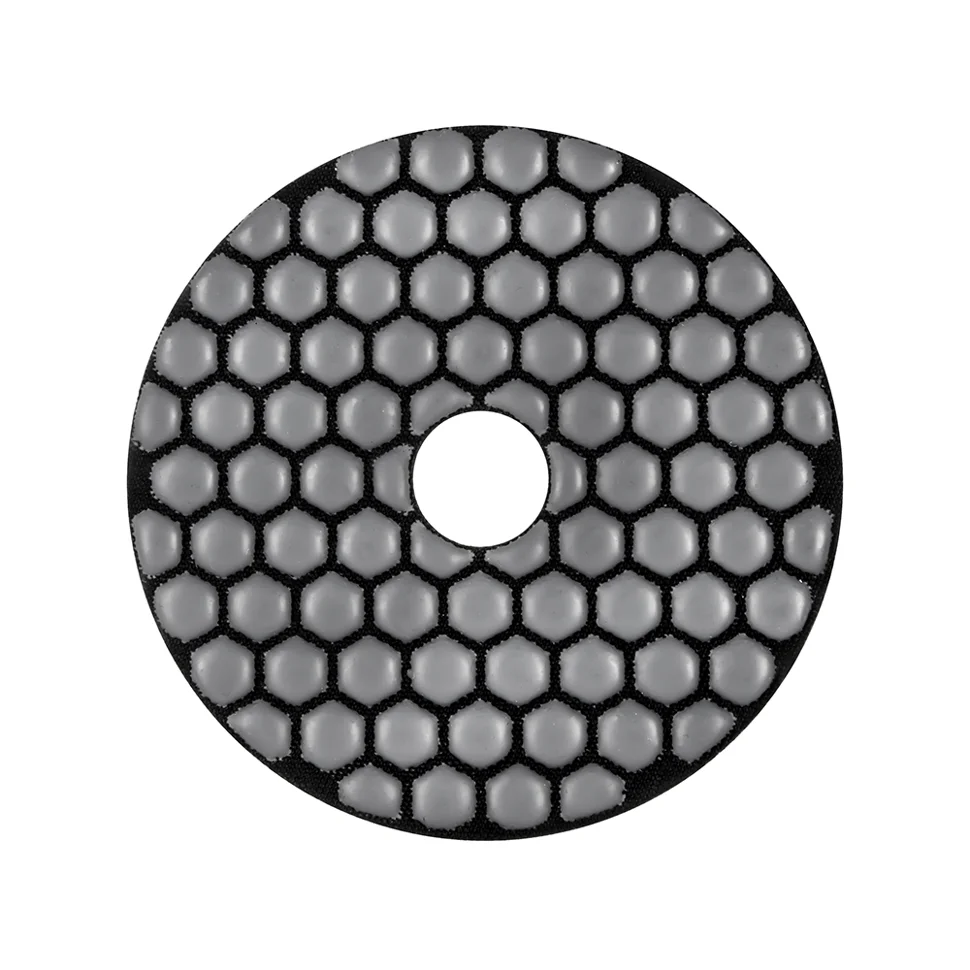 Круг алмазный гибкий шлифовальный ПРАКТИКА 100 мм для сухого шлифования, P 100