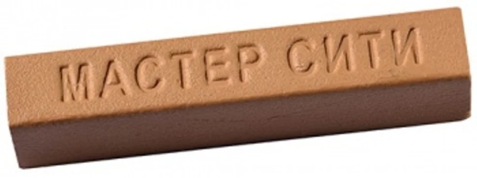 Воск мебельный МАСТЕР СИТИ мягкий 6,5х1,4х1,1см/9г. дуб светлый R4227