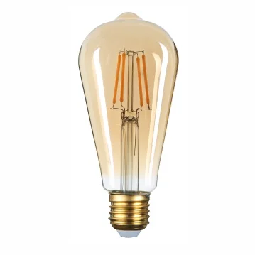 Лампа светодиодная LEEK LE ST64 LOFT LEDF 9W 3K E27 (Amber-G)