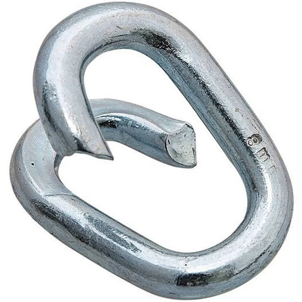 Соединитель цепей 4 мм оцинкованный - 2 шт. SteelRex