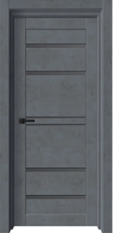 Дверь ДВЕРИ ГУД IKS-2 X-23 экошпон Бетон графит частичное стекло 90