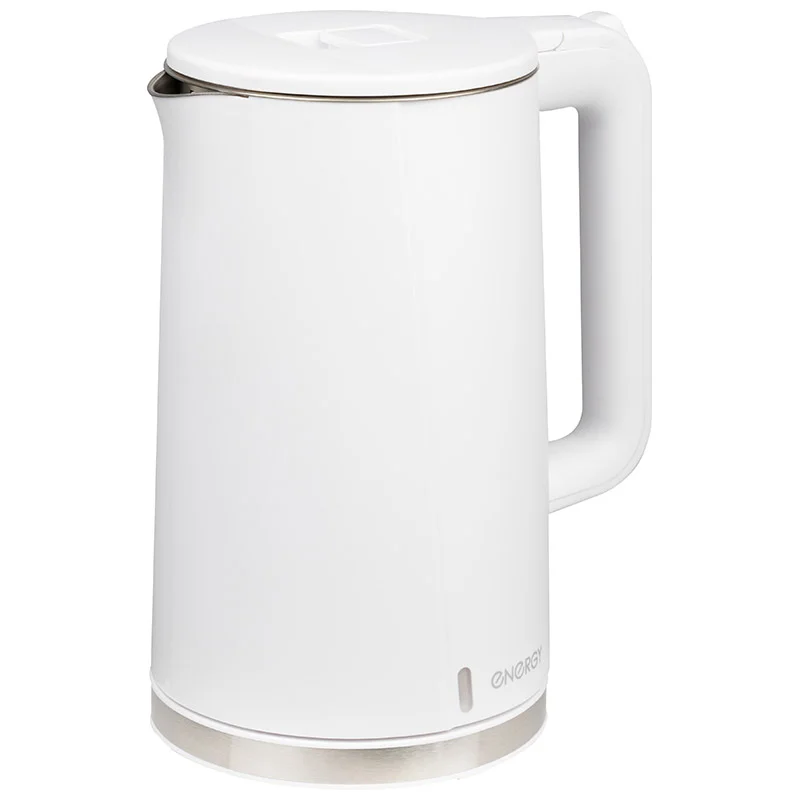 Чайник ENERGY E-208 (1,7 л) белый, двойной корпус Чайник ENERGY E-208 (1,7 л) белый, двойной корпус