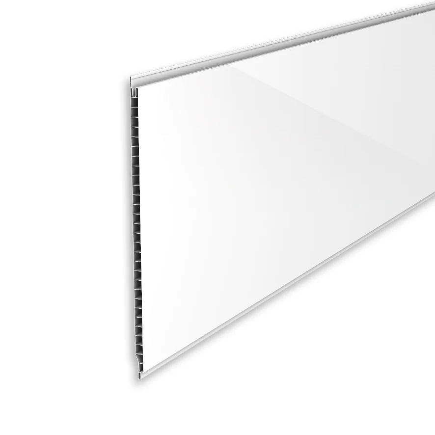 8мм ПВХ панель БЕЛЫЙ глянец 0.25*2,7 м Идеал Ламини