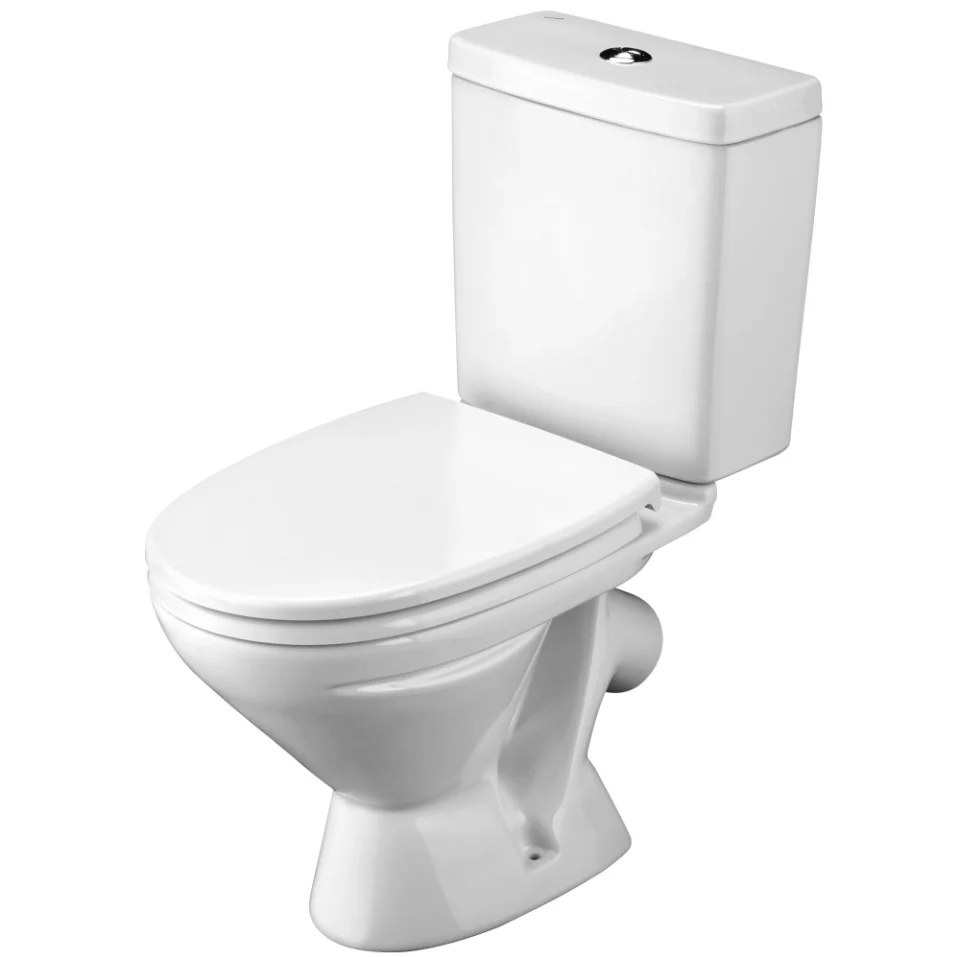 Унитаз-компакт Santek Лига с диагональным выпуском, стандарт- 2 реж., дюропласт Унитаз-компакт Santek Лига с диагональным выпуском, стандарт- 2 реж., дюропласт