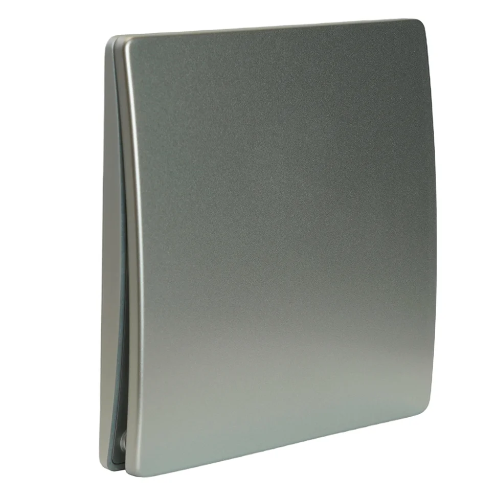 Выключатель одноклавишный дистанционного управления 7мВт, IP65,серебро, TM91 Feron