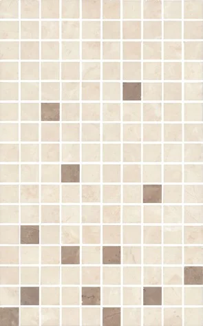 Плитка KERAMA MARAZZI Мармион бежевый декор мозаичный 25х40 арт.MM6267A