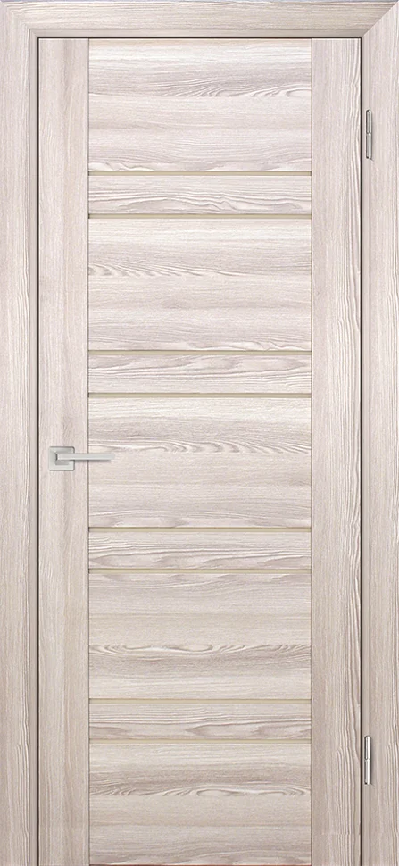 Дверь PROFILO PORTE PSK-1 стекло кремовый LACOBEL, ривьера крен-экрю 90