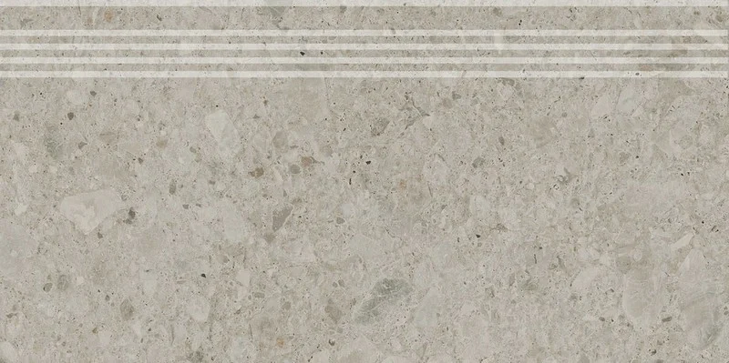 Ступень KERAMA MARAZZI Чеппо ди Гре бежевый светлый матовый обрезной 30x60x0,9 арт.DD605920R&#92;GR