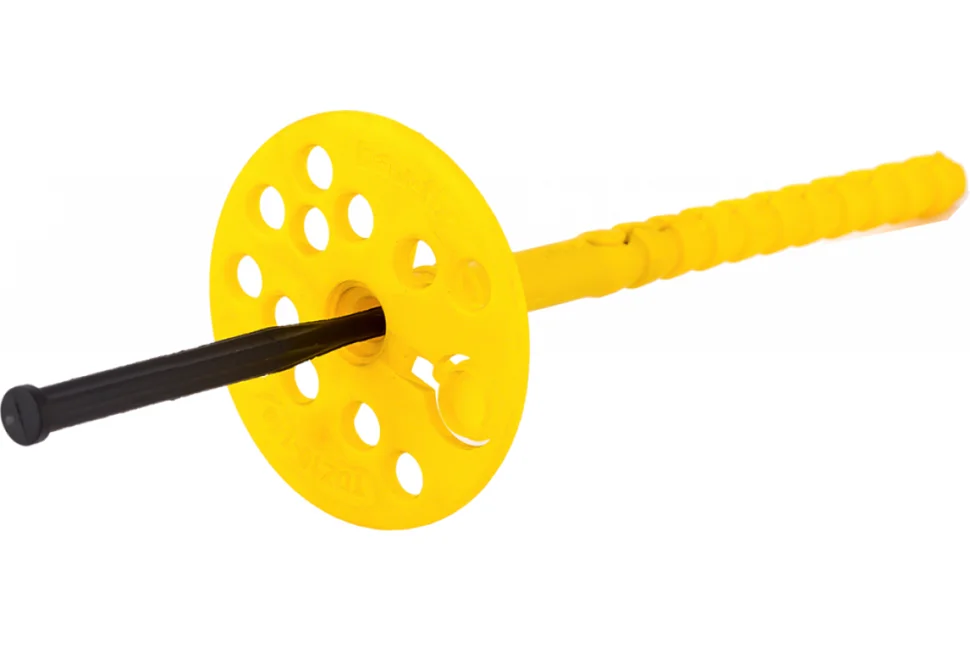 Дюбель для теплоизоляции стеклопластиковый гвоздь 10x180 TDZP bau-fix