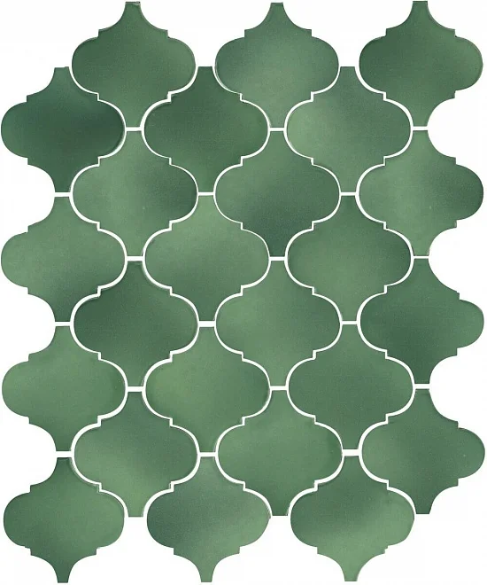 Плитка KERAMA MARAZZI Арабески Майолика зеленый 26x30x7 арт.65008